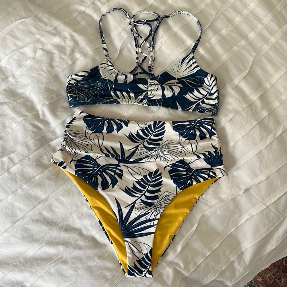 Cupshe High Waisted Bikini Sz L
